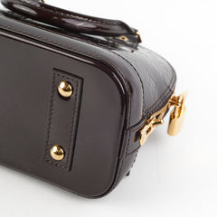 Louis Vuitton Alma BB Amarante Vernis