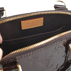 Louis Vuitton Alma BB Amarante Vernis