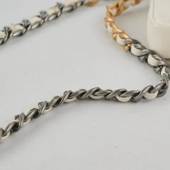 Chanel 19 Coin Purse with Chain White Goatskin
