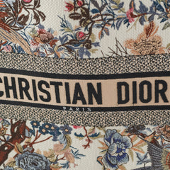 Christian Dior Embriodered Large Book Tote