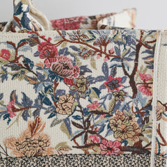 Christian Dior Embriodered Large Book Tote