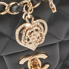 Chanel Seasonal Mini Rectangular Lambskin Black