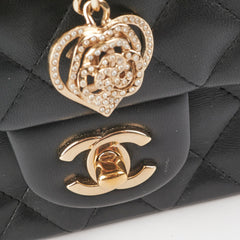 Chanel Seasonal Mini Rectangular Lambskin Black