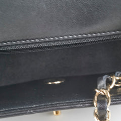 Chanel Seasonal Mini Rectangular Lambskin Black