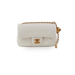 Chanel Pearl Crush Mini Rectangular White