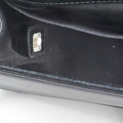 Chanel Old Medium Boy Lambskin Black