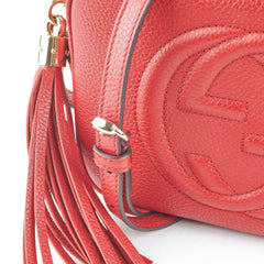 Gucci Soho Disco Red Crossbody Bag