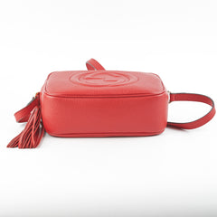Gucci Soho Disco Red Crossbody Bag