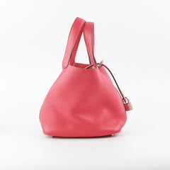 Hermes Picotin 18 Clemence Rose Mexico - Stamp A