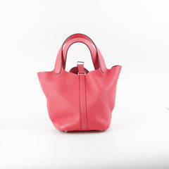 Hermes Picotin 18 Clemence Rose Mexico - Stamp A