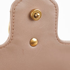 Gucci Super Mini Marmont Pink Crossbody Bag
