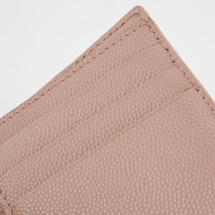 Saint Laurent Matelesse Bi-Fold Wallet Light Pink