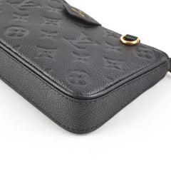 Louis Vuitton Easy Pouch Empriente Black
