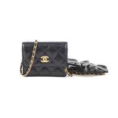 ITEM 1 - Chanel Card Holder On Chain Black