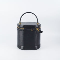 Louis Vuitton Vanity Case Epi Black