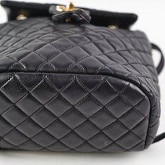 Chanel Urban Spirit Small Lambskin Black Backpack