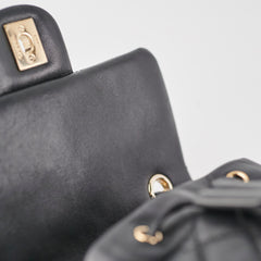 Chanel Urban Spirit Small Lambskin Black Backpack