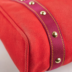 Louis Vuitton Antigua MM Cabas Red Tote