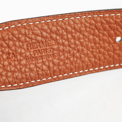 Hermes Belt H Buckle 95cm Black/Gold - Stamp Z