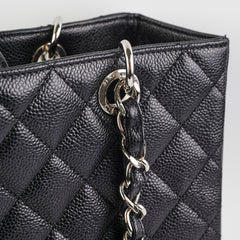 Chanel PST Caviar Black Shoulder Bag