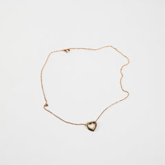Cartier Vintage Open Heart Trinity Necklace 18K