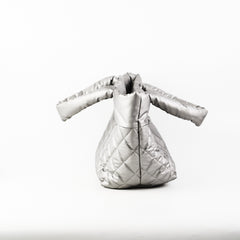 Chanel Coco Cocoon Tote Bag Silver