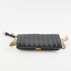 Saint Laurent Vicky Wallet Black