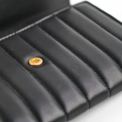 Saint Laurent Vicky Wallet Black