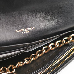 Saint Laurent Vicky Wallet Black
