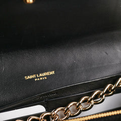 Saint Laurent Vicky Wallet Black