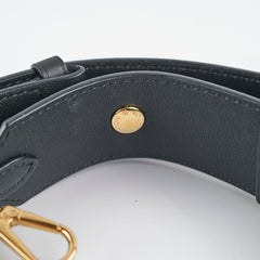 Louis Vuitton Bandoulière Regular Monogram Black Strap