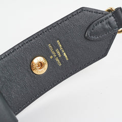Louis Vuitton Bandoulière Regular Monogram Black Strap