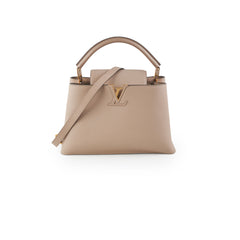 Louis Vuitton Capucines MM Taupe Galet