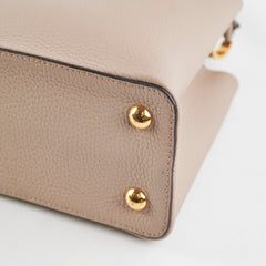 Louis Vuitton Capucines MM Taupe Galet
