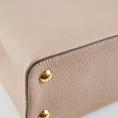 Louis Vuitton Capucines MM Taupe Galet