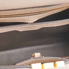 Louis Vuitton Capucines MM Taupe Galet