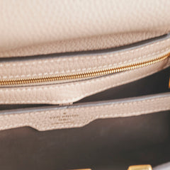 Louis Vuitton Capucines MM Taupe Galet