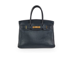 Deal of The Week - Hermes Birkin 30 Indigo X Stamp Circle