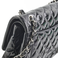 Chanel Jumbo Classic Flap Patent Black- Series 15