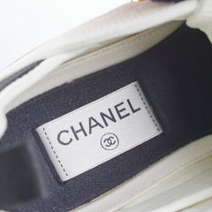 Chanel White Sneakers Size 39.5