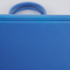 Hermes Birkin 30 Blue Paradise Epsom R Square Stamp