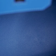 Hermes Birkin 30 Blue Paradise Epsom R Square Stamp