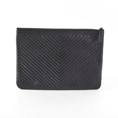 Chanel Large O Case Boy Black