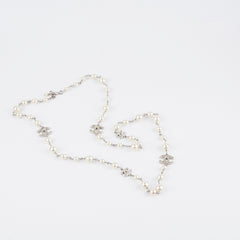 Chanel CC Pearls Long Necklace