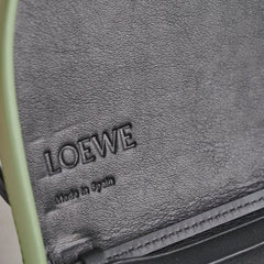 Loewe Mini Green Heel Crossbody Cardholder