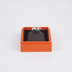Hermes Silver Ring Size 54