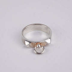 Hermes Silver Ring Size 54