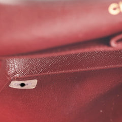 Chanel Vintage Small Classic Flap Dark Brown Lambskin - Series 3