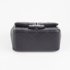 Chanel Mini Square Lambskin Black
