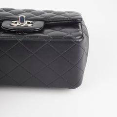 Chanel Mini Square Lambskin Black